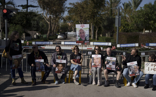 ‘They will return home in coffins’: Hostages’ families rally at PM’s home, demand deal