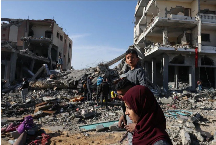 What is the humanitarian situation in war-ravaged Gaza?