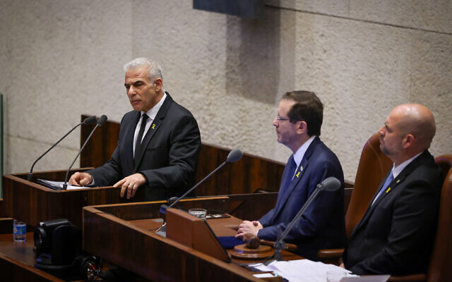 Lapid: Israel’s political system is broken