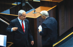 PRIME-MINISTER-Benjamin-Netanyahu-and-opposition-leader-Yair-Lapid-cross-paths-in-the-Knesset-plenum.jpg