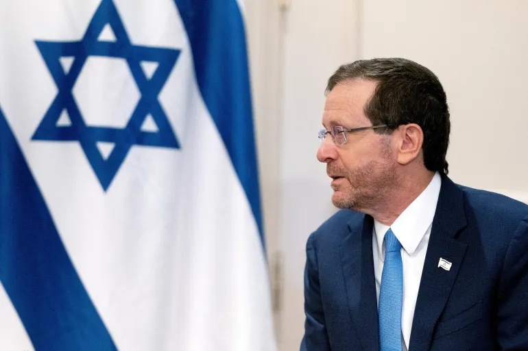 Israel’s Herzog says he had a ‘good discussion’ with Qatari PM