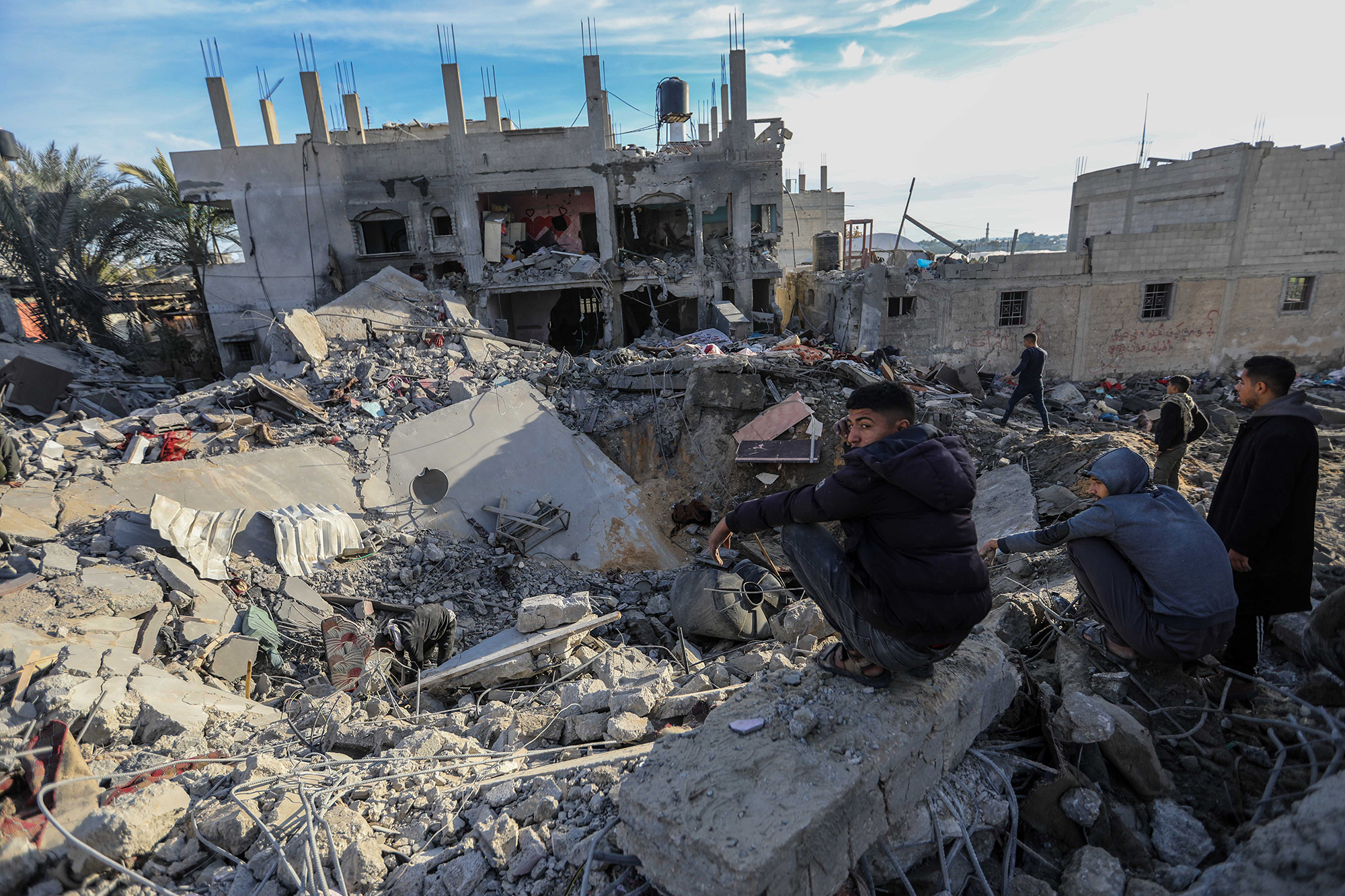 Israel intensifies strikes on Gaza’s Rafah, killing large family in home