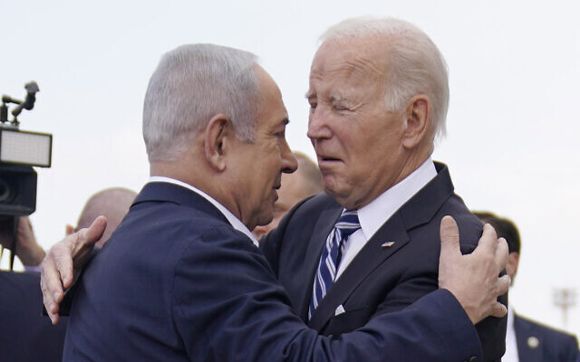 Biden said to have called Netanyahu a ‘bad f*cking guy’ – TOI