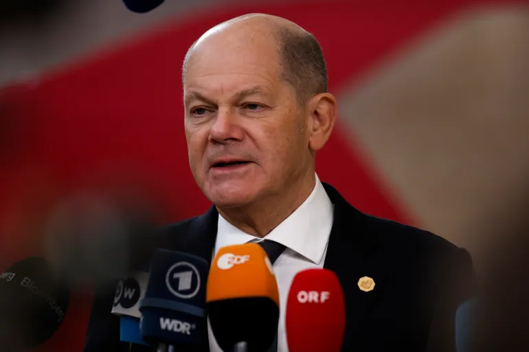 Germany’s Scholz says two-state solution ‘only sustainable’ path forward