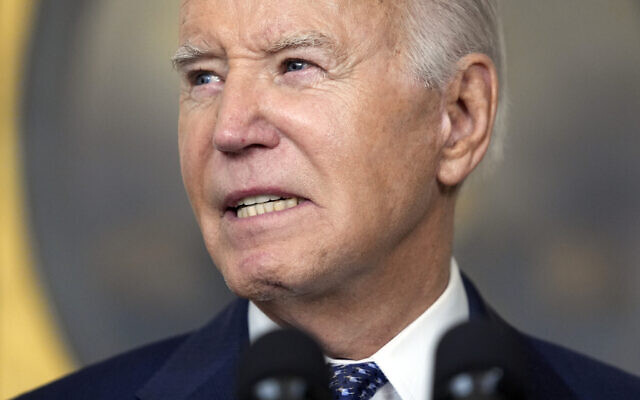 Biden says Gaza fighting ‘over the top’