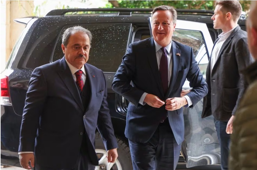 UK’s Cameron says he raised Palestinian state with Netanyahu