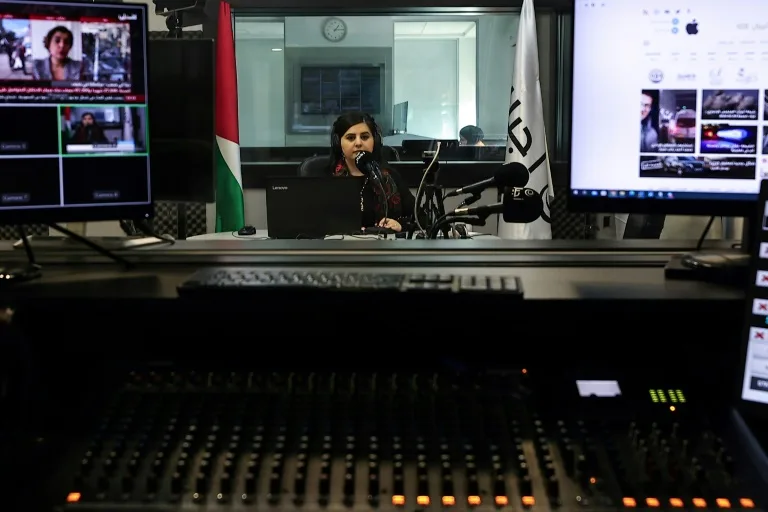 ‘Dad, come back’: Palestinians send radio messages to loved ones in Israeli jails