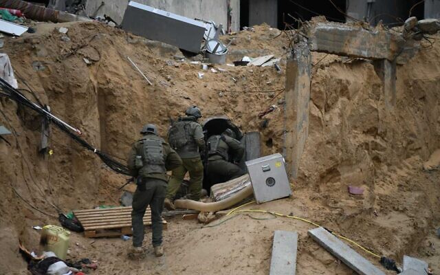 Israel claims hostage tunnel found in Gaza’s Khan Younis