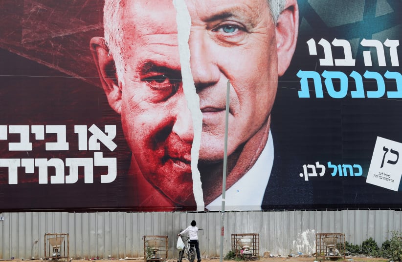 Polls: Around 50% of Israelis think Benny Gantz most suited to the PM role