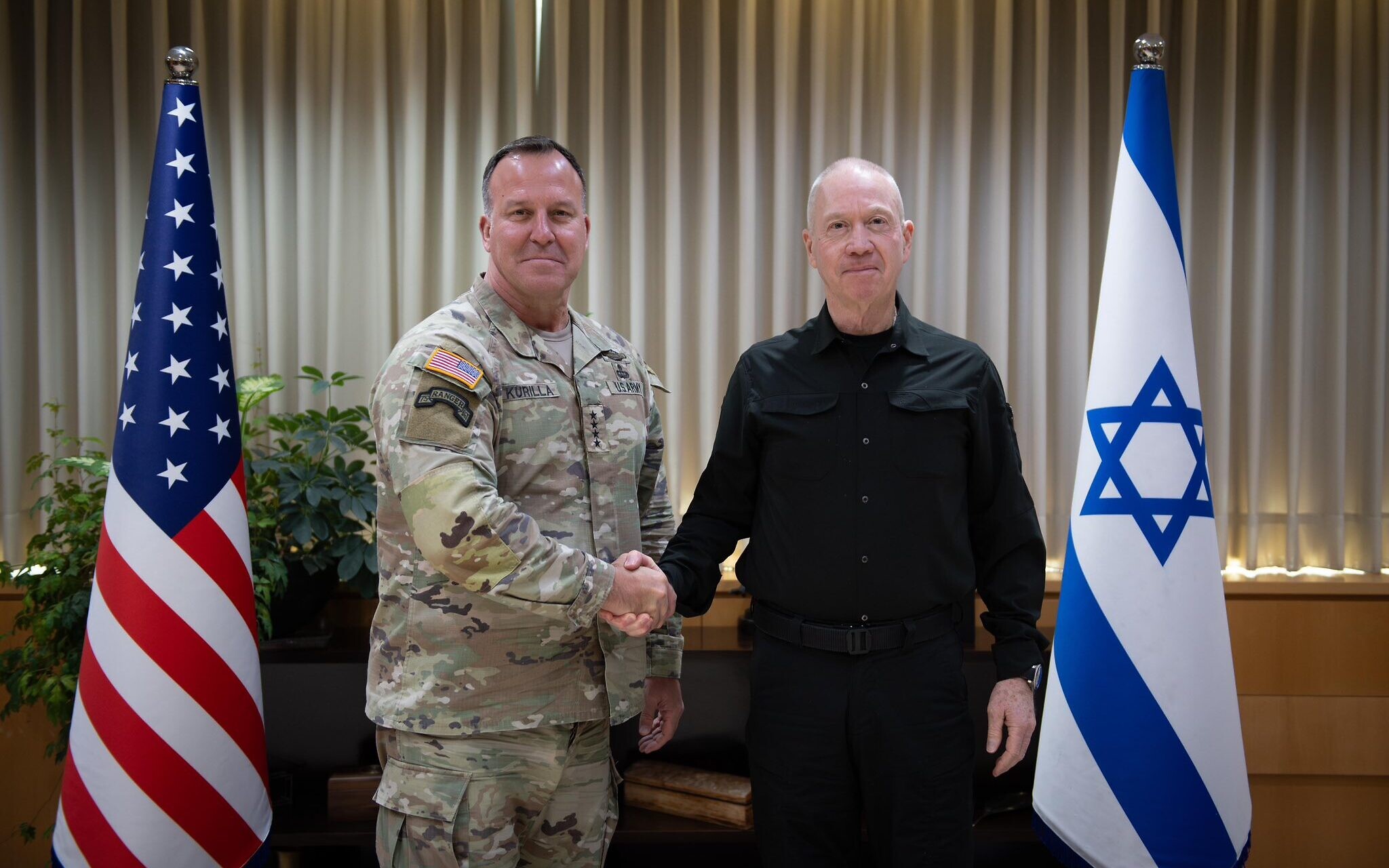 Israeli Gallant says he discussed ‘rising regional challenges’ with visiting US CENTCOM chief