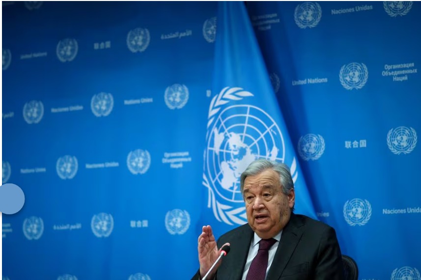 UN chief calls for Gaza truce, massive lifesaving aid deliveries