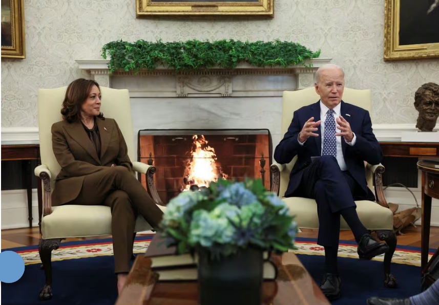 US VP Harris says she, Biden are ‘aligned’ on Israel policy