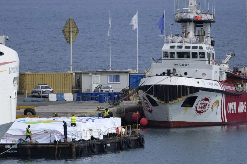 The first Gaza aid ship is still waiting in Cyprus